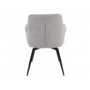 Стул SIGNAL SERVIO Brego 07 серый/черный, поворотный